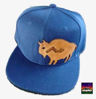 Recycled Leather Buffalo Hat - Baseball Cap #8878388