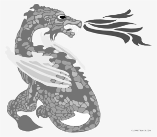 Fire Breathing Dragon Clipart - Dragon #8879872