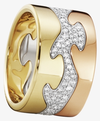 Fusion 3-piece Ring - Georg Jensen Ring Guld #8879880