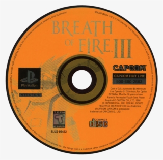 Breath Of Fire Iii - Breath Of Fire 3 Disc #8880365