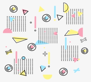 Memphis Commerce Trend Elements Simplicity Png And - Diagram #8880470