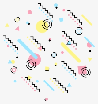 Memphis Commerce Trend Elements Simplicity Png And - Memphis #8880760