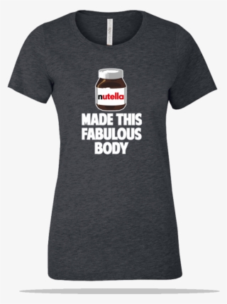 Nutella Body Ladies Tee - Yo Soy Mexicano Cual Es Tu Superpoder #8880808