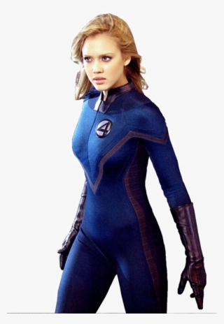 Invisible Woman Png Hd Quality - Invisible Woman Jessica Alba Png #8880924