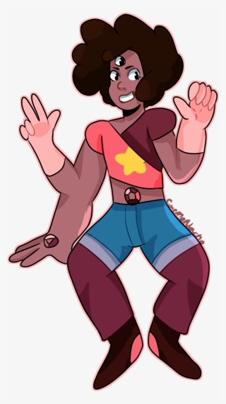 Look Its A Fusion I Uploaded This A While Ago On Youtube - Steven Universe Padparadscha Fusion #8881199