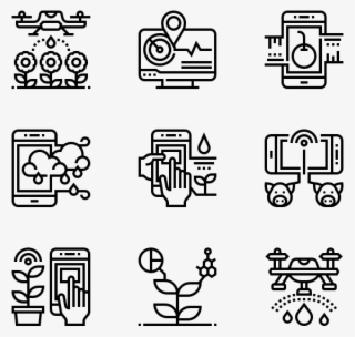 Smart Farm - Travel Icon Transparent Background #8882371