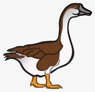 Geese Migration Clipart Cartoon Bird - Goose Clipart #8882814