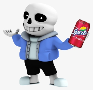 Spritecranberry - Skeleton With Blue Hoodie #8883448