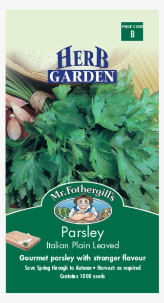Mr Fothergill's Parsley Italian Plain Leafed Seeds - Thao Moc Vung Siberia #8883499