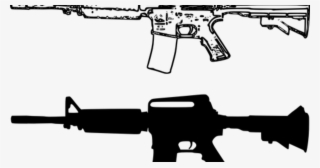 Assault Rifle Clipart #8883828