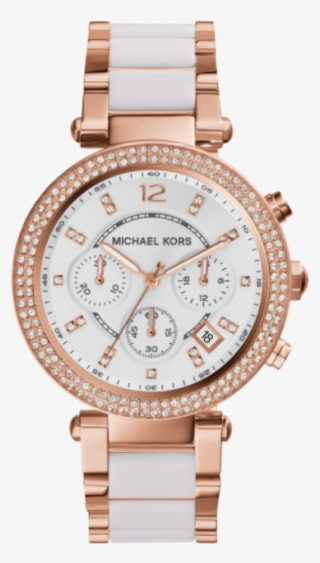 Michael Kors Women's Parker Rose Gold Tone Watch Mk5774 #8885197