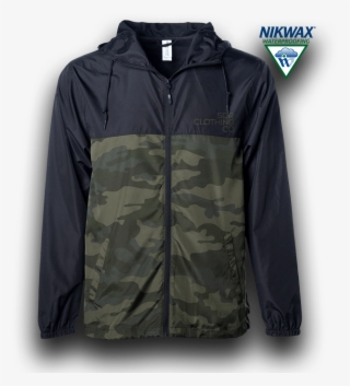 Home / Cycling Apparel / Shells / Stacked Logo Packable - Camo Windbreaker #8885279