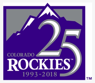 Colorado Rockies Logos Iron On Stickers And Peel-off - Rockies 25th Anniversary Logo #8885396