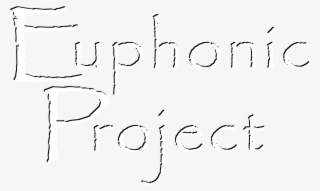 Logo 2 White Text With Black Shadow On Transparent - Blue Boutique #8885723