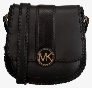 Black Michael Kors Handbag Lillie Md Flap Messenger - Medium Flap Michael Kors Lillie #8885853
