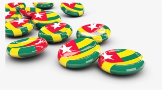 Illustration Of Flag Of Togo - Inflatable #8886651