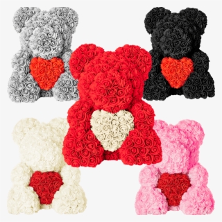 Rose Petal Teddy Bear #8887305