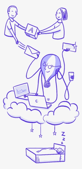 Packet - Cartoon #8887720