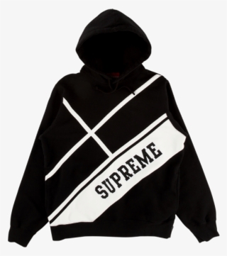 Supreme Diagonal Hooded Sweatshirt #8887832