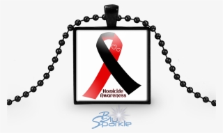 Personalized Awareness Ribbon Square Pendants - Necklaces Mockups Free Download #8888047