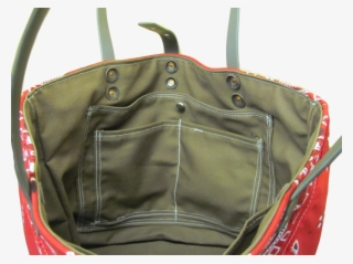 Red Bandana Tote Bag - Handbag #8888177