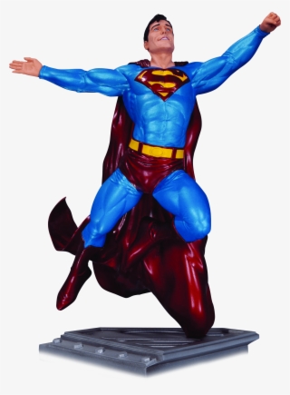 Superman Man Of Steel Statue - Gary Frank Superman Statue #8888425