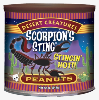 Desert Creatures Scorpion's Sting Stingin' Hot Peanuts - Scorpion #8888622