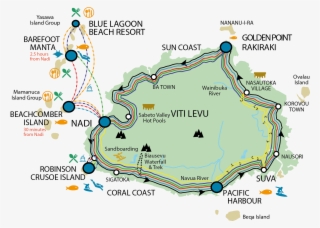 Fiji Experience Travel Passes - Map #8890054