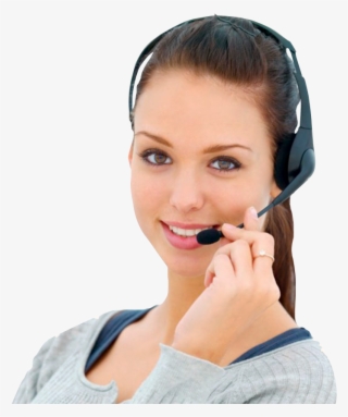 Calling Girl Png - Call Center Girl Png #8891004