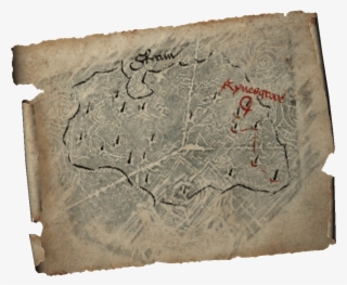 Map Of Dragon Burials - Skyrim Map Of Dragon Burials #8891285