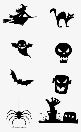 *halloween* Windshield Corner Decals - Silhouette #8891287