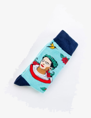 Frida Kahlo- Blue Tones Socks - Sock #8891714