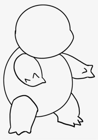 680 X 678 4 - Squirtle Drawing Guide Outline #8892279