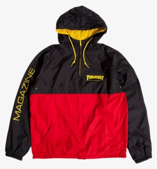 Thrasher Windbreaker Red Black #8893220