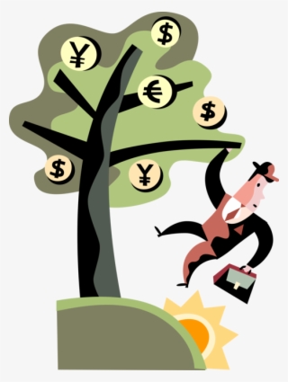 Vector Illustration Of Businessman Climbs International - Cartoon #8893372