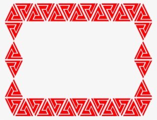 Christmas Clipart Borders Source - Free Powerpoint Border Red #8893574