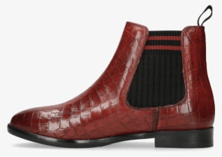 Ankle Boots Daisy 6 Ruby Elastic Lines Red - Chelsea Boot #8893959