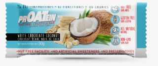 White Chocolate Coconut Protein Bar - Dairy #8894377