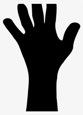 Silhouette Clipart Hand - Sign #8894464