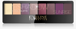 Sunrise Eyeshadow Professional Palette - Paletka Eveline Sunrise #8894474