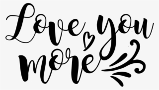 Love You More - Count Your Blessings Clip Art #8895371