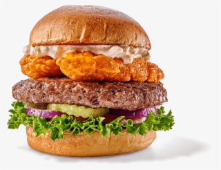 Buffalo Tender Burger - Plain Hamburger #8896229
