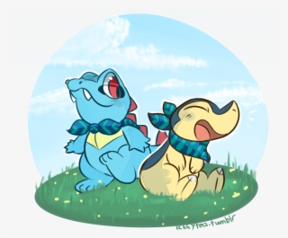 Cyndaquil Is My Partner And Her Name Is Jet~ [ - Cartoon #8896727