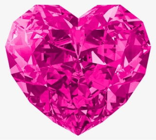 Com/png/diamond Heart Png - Red Diamond Gemstone #8897620