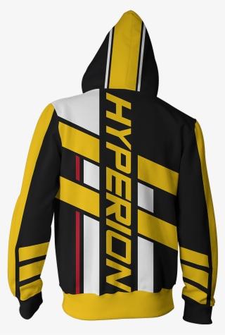 Borderlands Hyperion Zip Up Hoodie Fullprinted Zip - Borderlands Hyperion #8897792