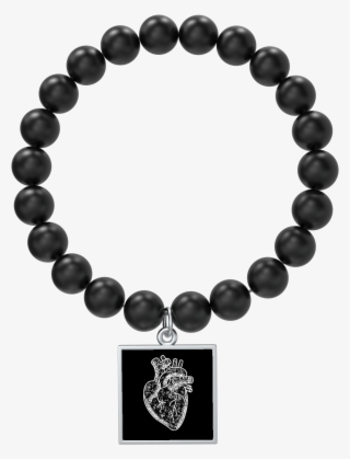 Anatomical Heart Bead Bracelet - Bracelet #8897797