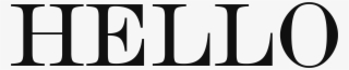 Hello Png - Graphics #8898333