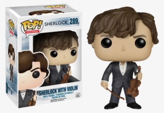 Sherlock Sherlock Holmes With Violin Pop Vinyl Figure - Funko Pop Sherlock Violin #8898523