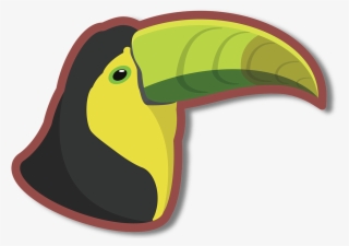 Toucan With Sheet Clipart , Png Download - Toucan #8898585