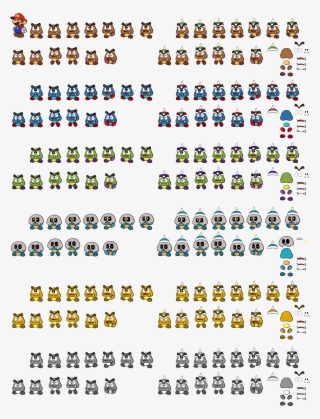 Click For Full Sized Image Goombas And Spiked Goombas - Number #8898681